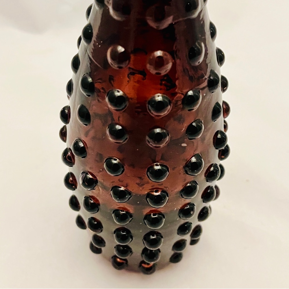 Mid-Century Amethyst Hobnail Bud Vase, Vintage, EUC - Picture 5 of 9